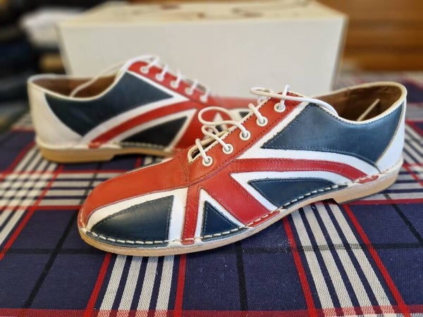 Delicious Junction Bowling Schuhe Union Jack Grösse 42 FAT08