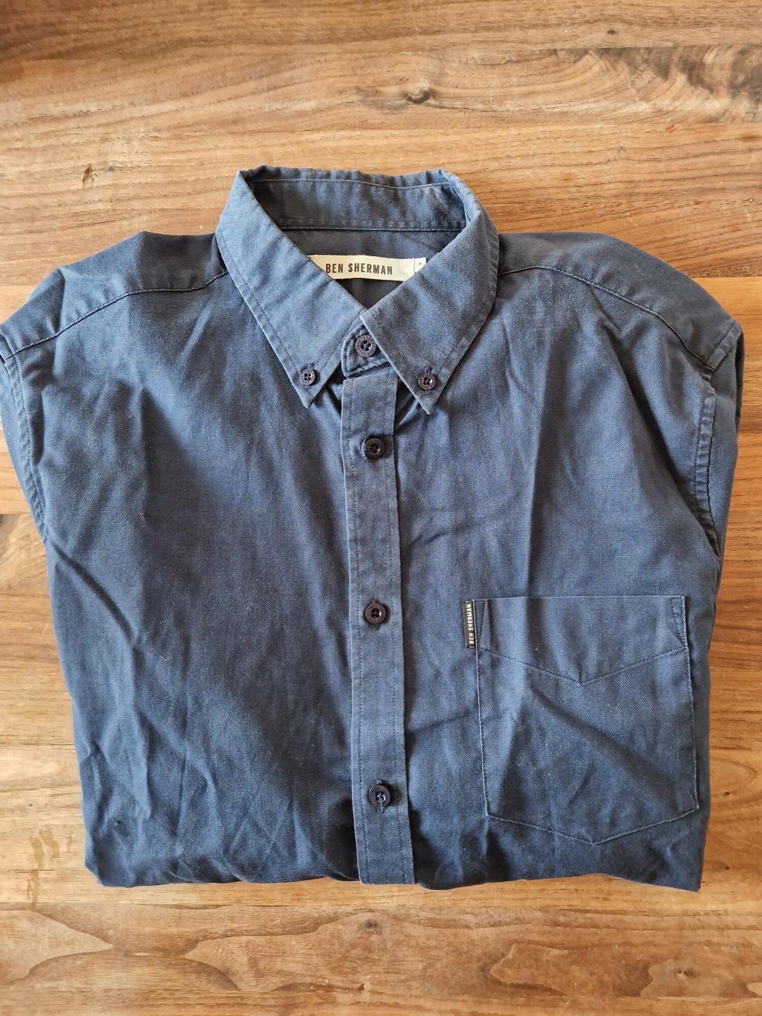 Ben Sherman Button Down SS - Grösse M - DNT06