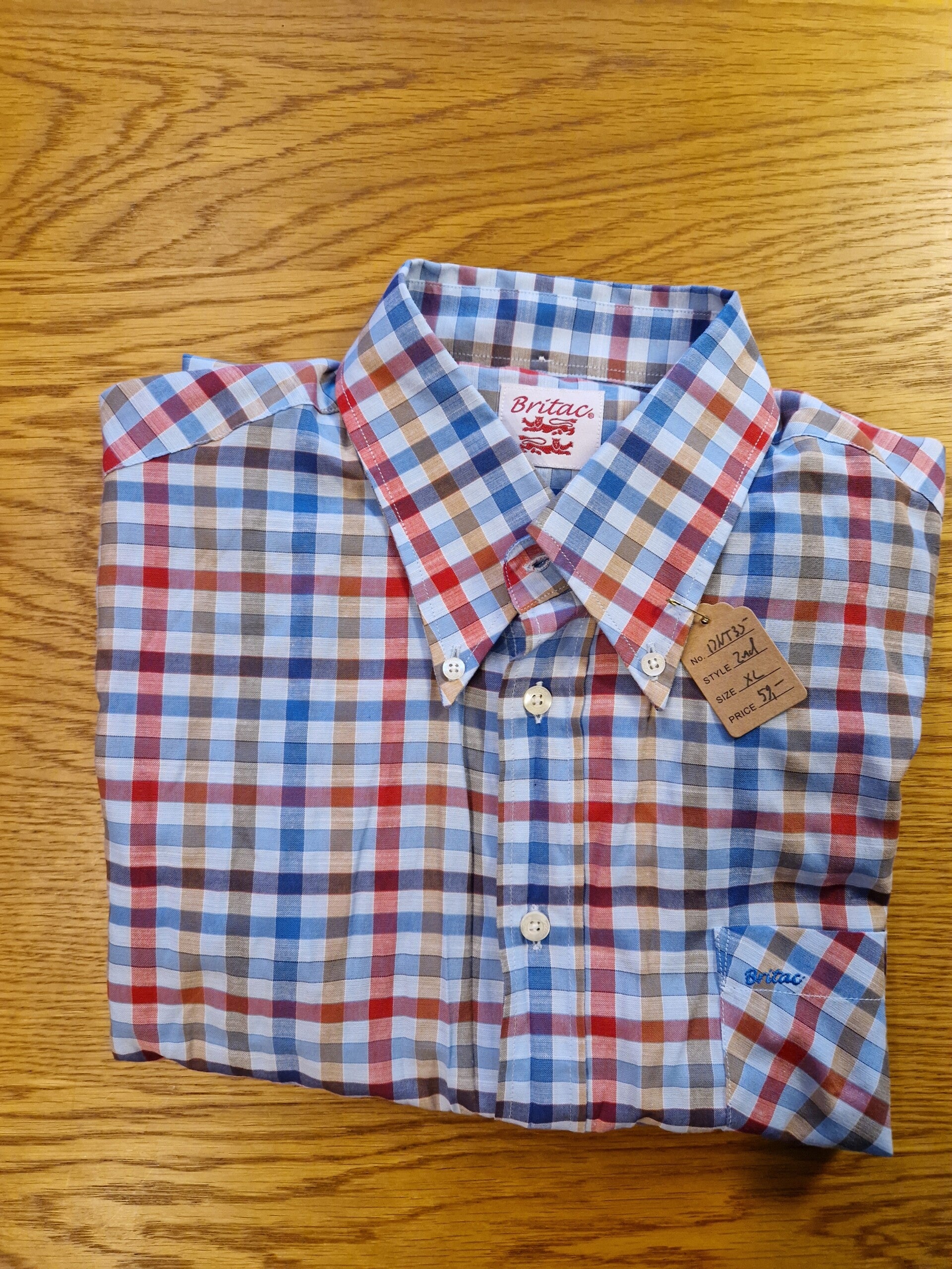 Britac Button Down - Grösse XL - DNT35
