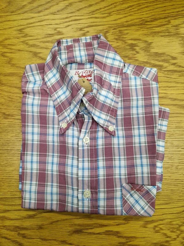 Britac Button Down Shortsleeve - Grösse S - KRD95