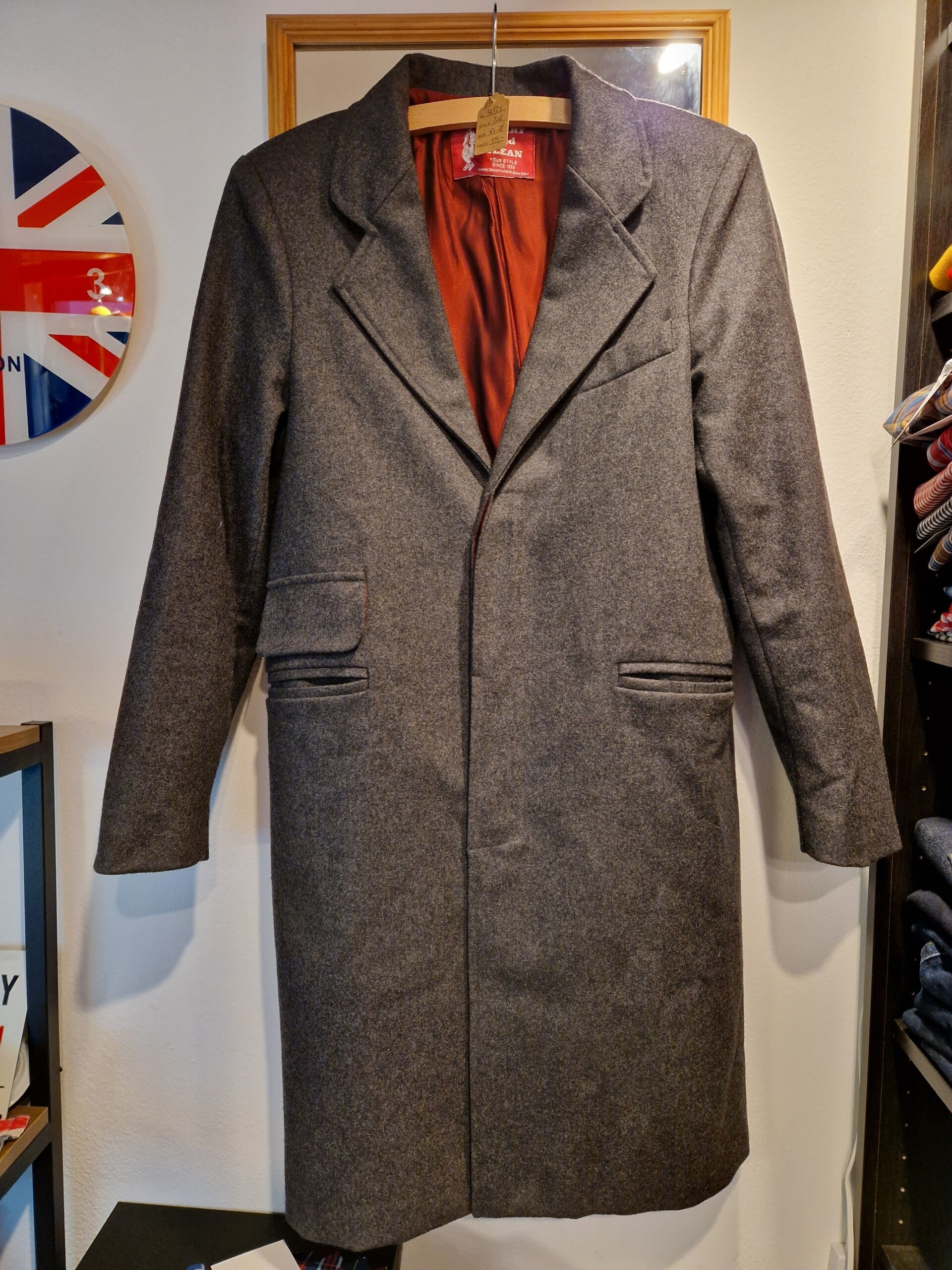 Smart & Clean Overcoat - Grösse 38 Unisex (Women M, Men XS)  - SET01