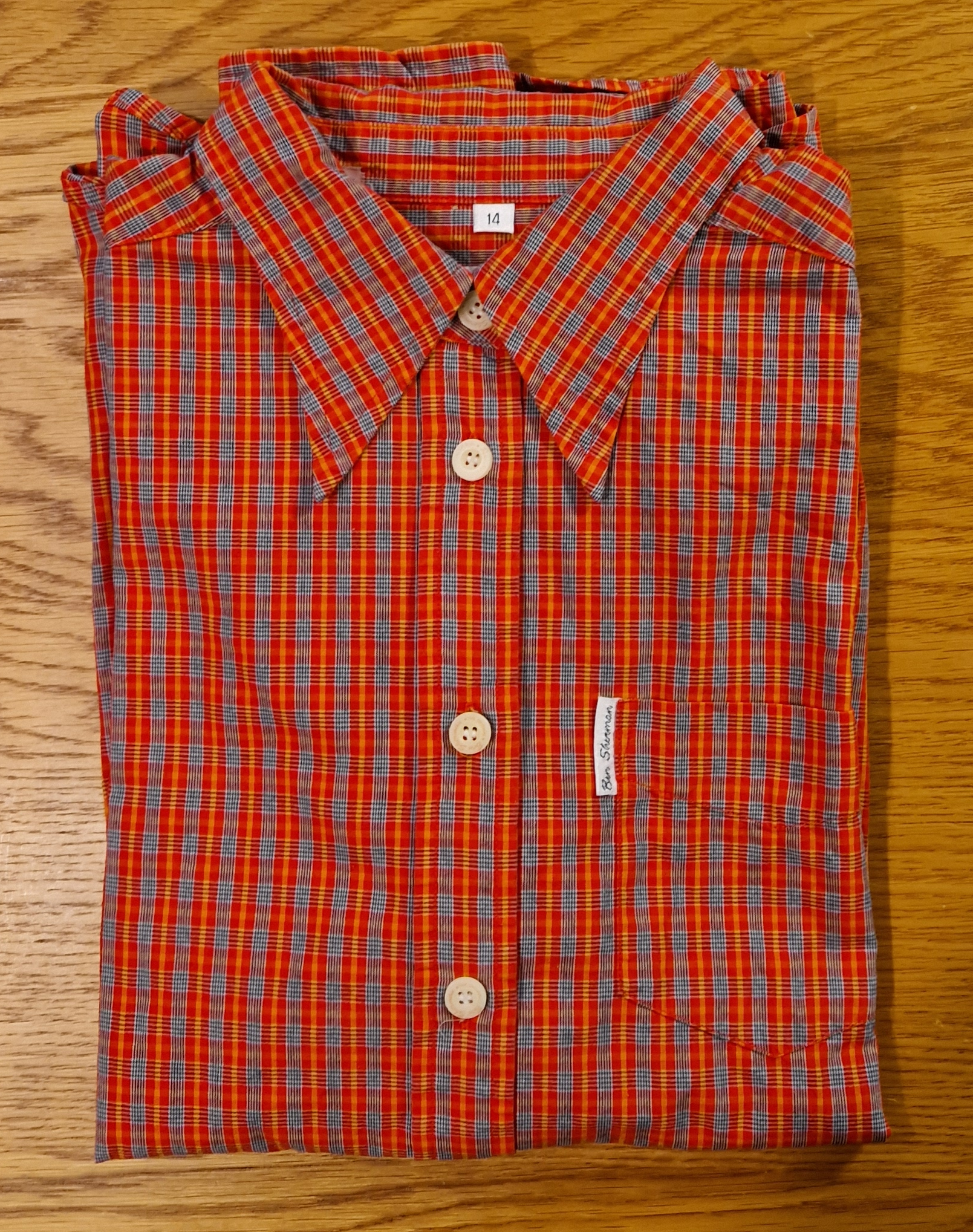 Ben Sherman Haifischkragen - Grösse 14 (XL)  - SET04