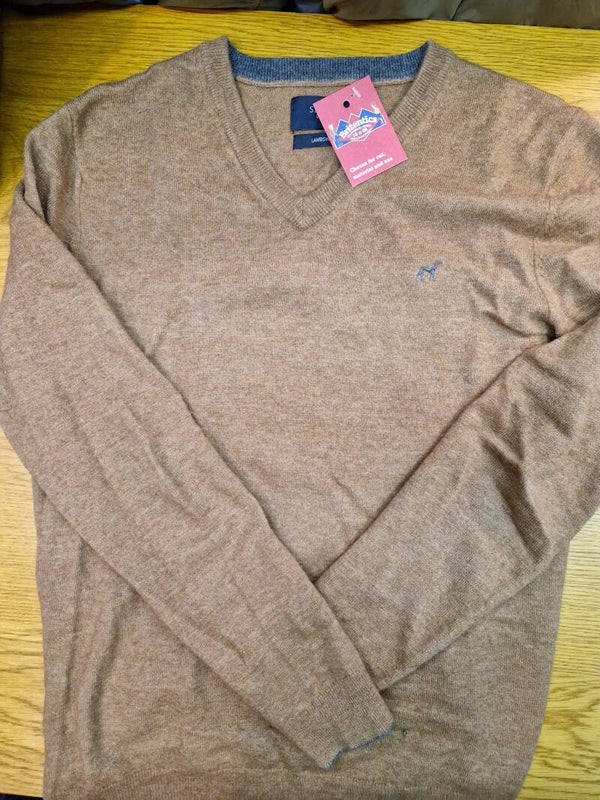 Sacoor Brothers V-Neck Pullover - Grösse S - KRD136