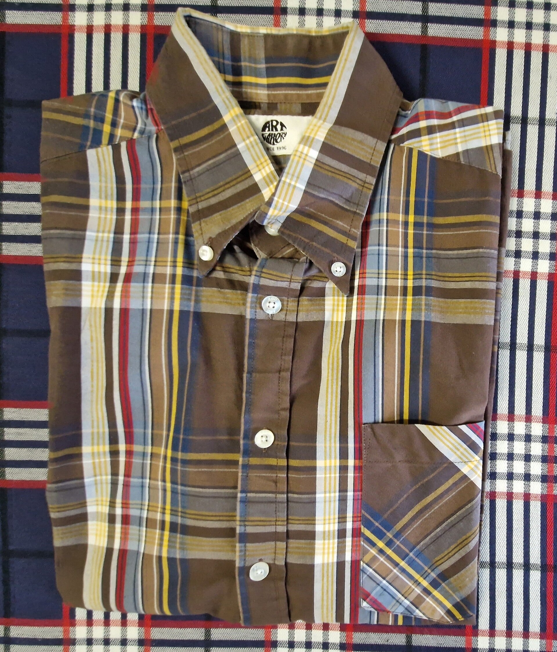 Art Gallery Button-Down Grösse L KRP02