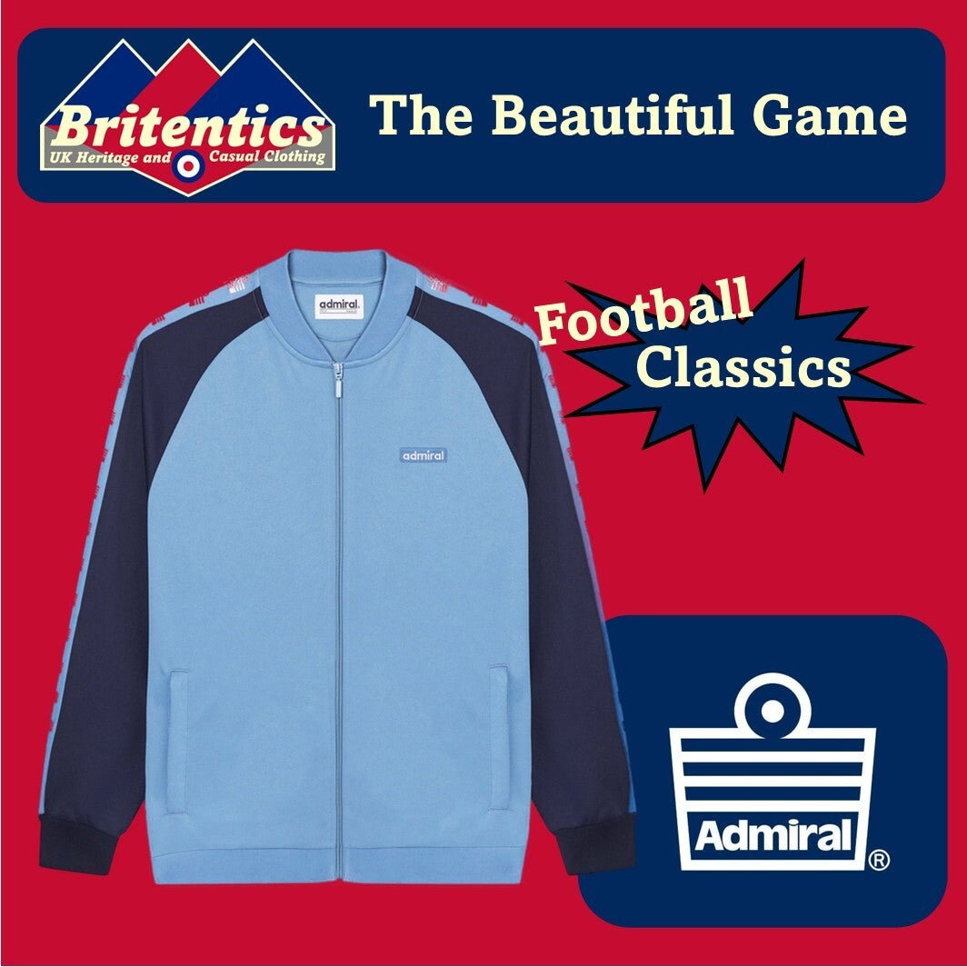 Admiral Barnes Track Top Sky / Navy - ADM03