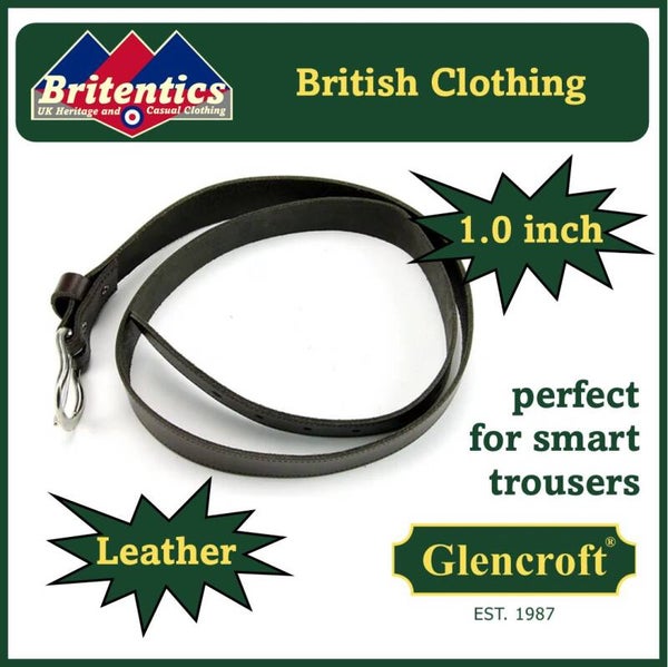 Glencroft Quality Leather Belt - 1 Inch GLE06