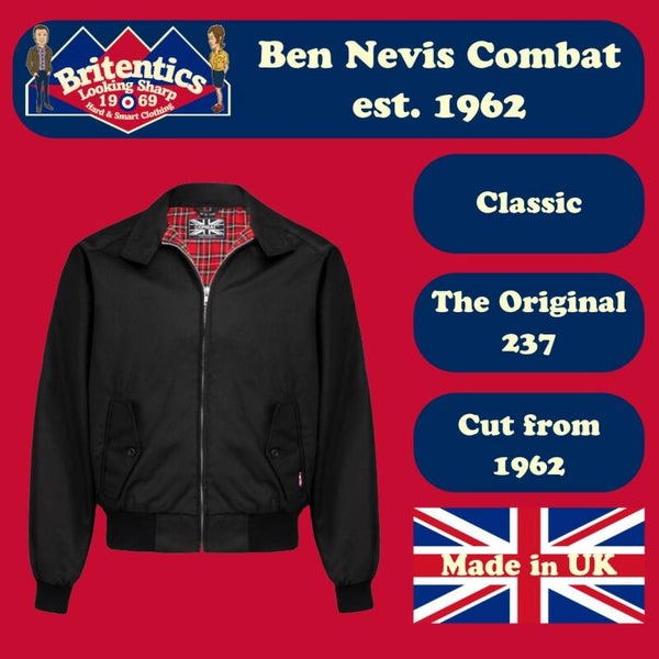 Ben Nevis Original Combat Harrington Jacket Classic 237 - BNC09