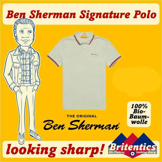 Ben Sherman Signature Polo Pistachio BEN04