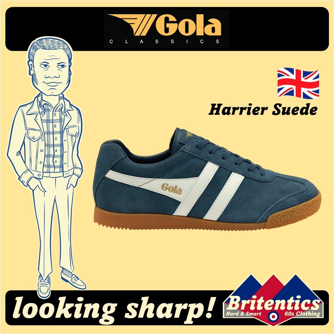 Gola Harrier Suede Ink / Off White GOL03