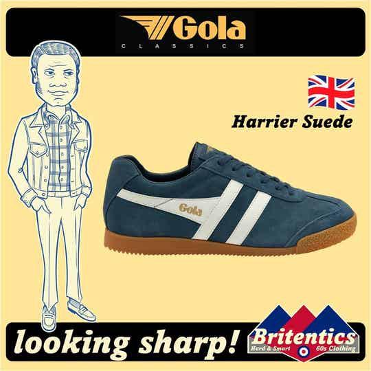 Gola Harrier Suede Ink / Off White GOL03