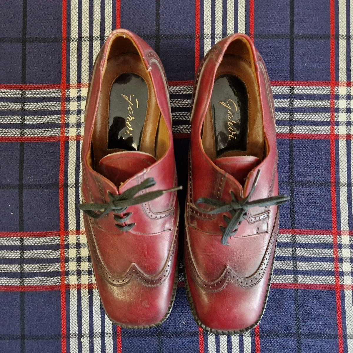 Vintage Budapester rot Grösse 38 JNM41