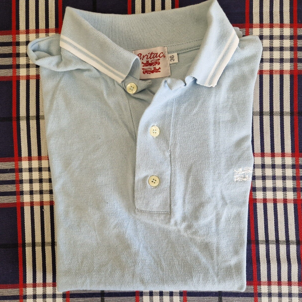 Britac Polo Hellbau Grösse XS JNM14