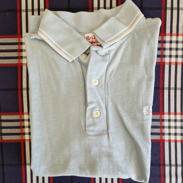 Britac Polo Hellbau Grösse S JNM15