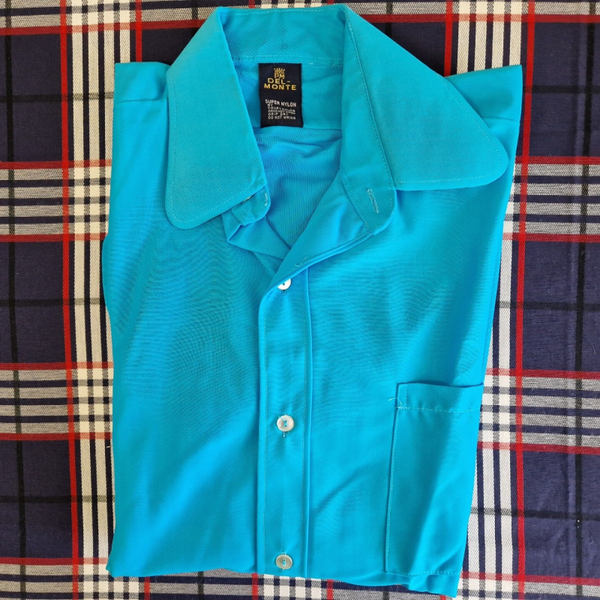 Vintage Penny Colar Blau Grösse XL JNM13
