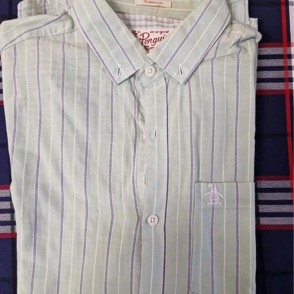 Penguin Button-Down Size S TMO23