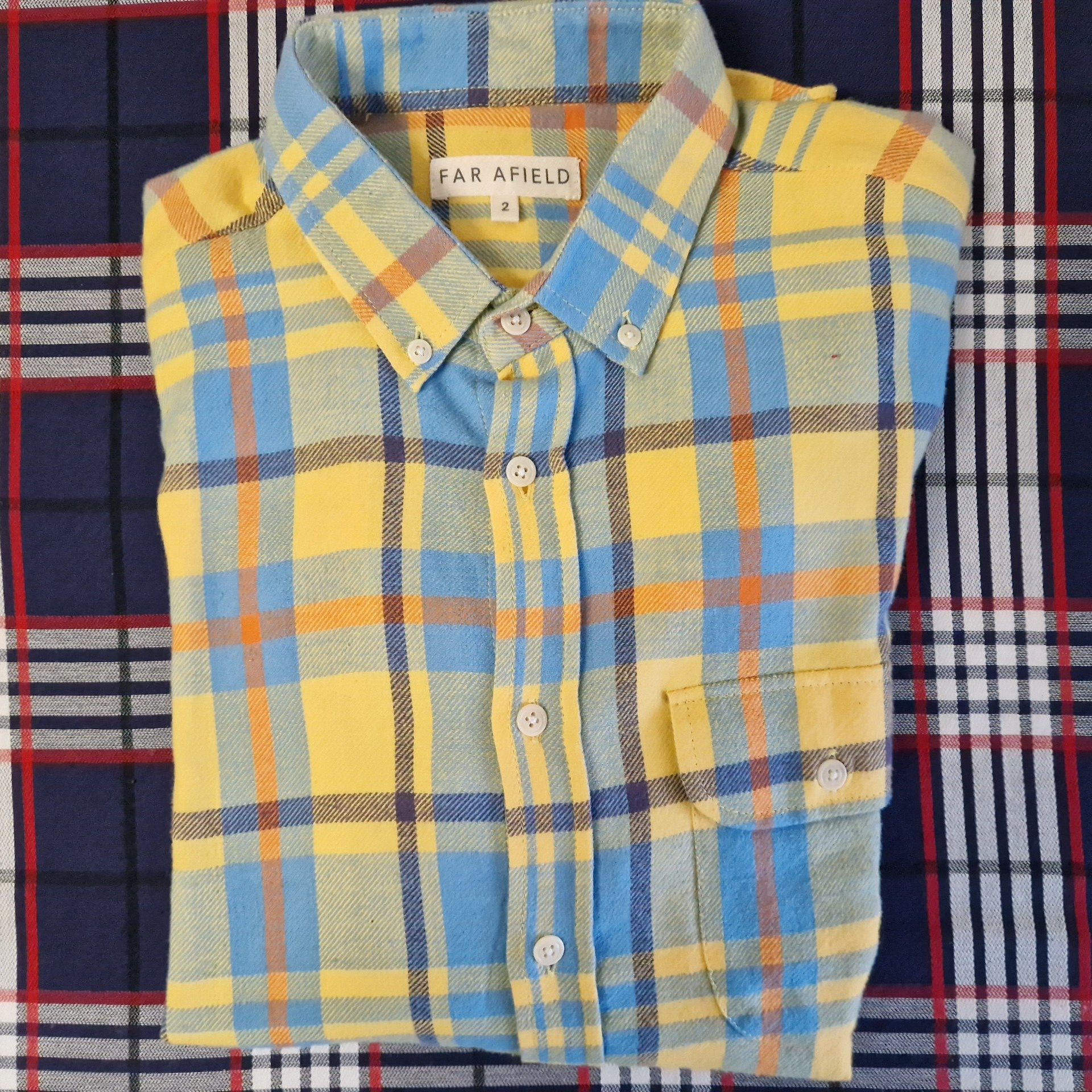 Afield Buttondown Grösse M Short-Sleeve TIM32