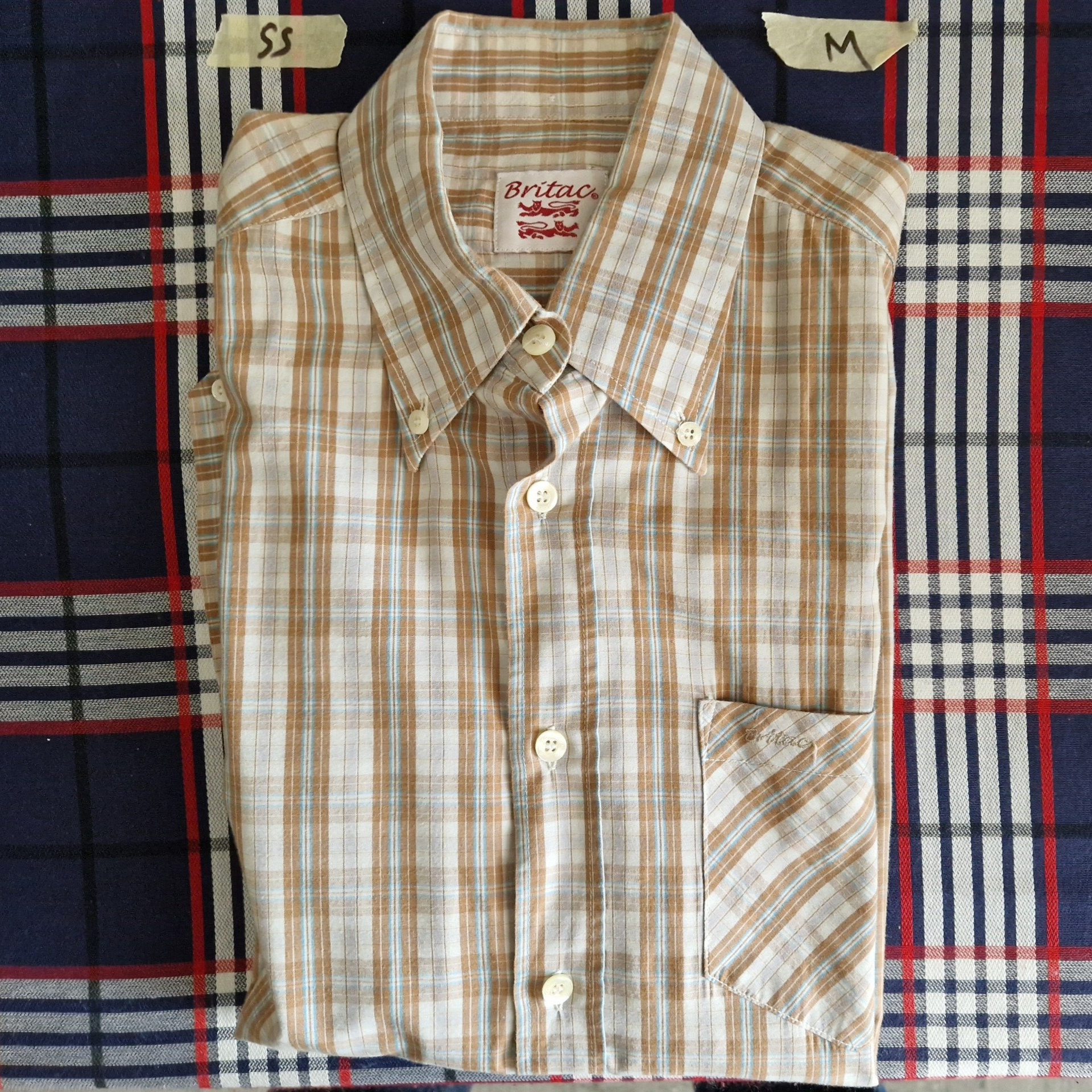 Britac Buttondown SS, Grösse M, CYP-19