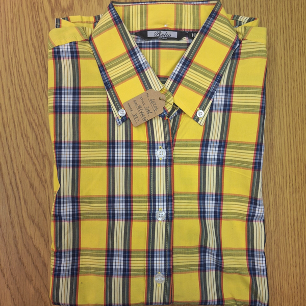 Relco Damen Gingham - Grösse 16 (XL) - GEC04