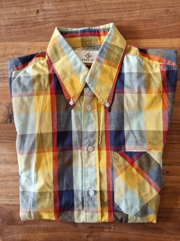 Mikkel Rude Button Down SS - Grösse M - DNT16