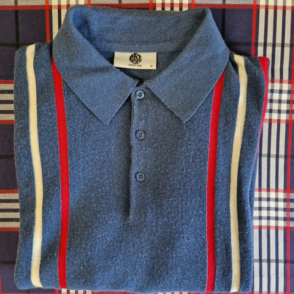 Art Gallery Polo Longsleeve Grösse M FAT02