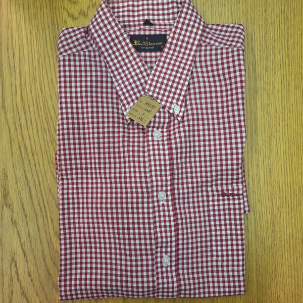 Ben Sherman Gingham - Grösse L - RRS10