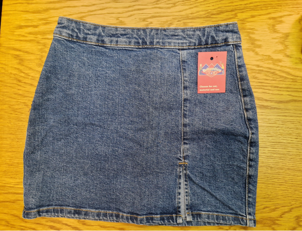 Jeans Minirock - Grösse 36 - KRD125