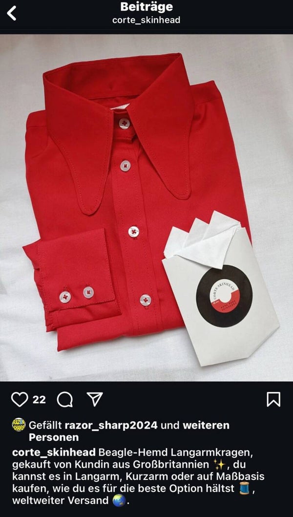 Britentics by Corte Einzelshirt Women Size L Longsleeve Beagle