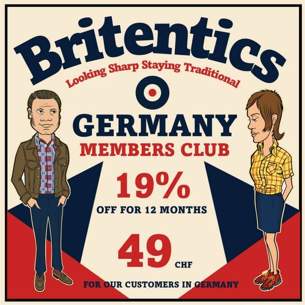 Britentics Germany Members Club - 12 Monate