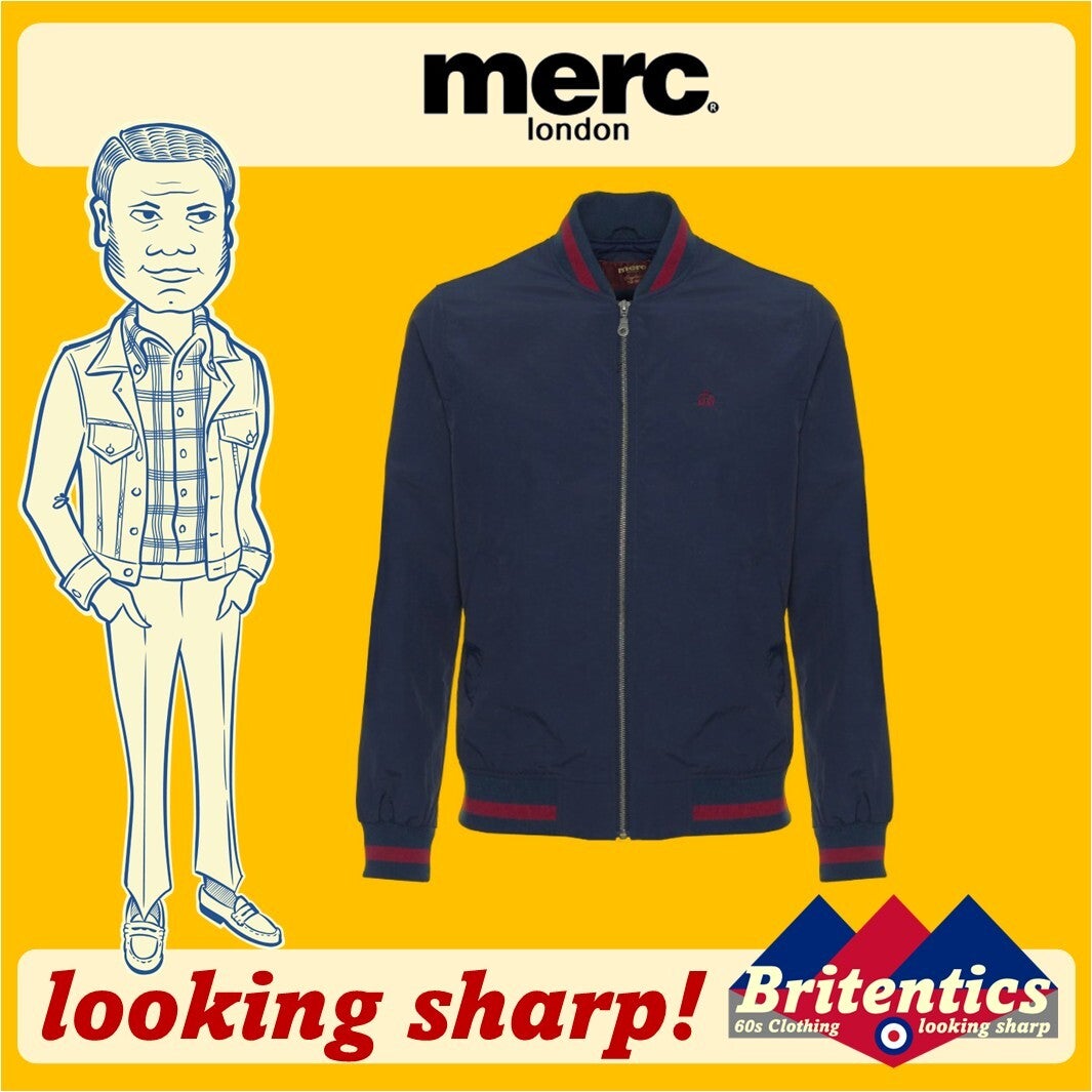 Merc Monkey Jacket Navy - MER09