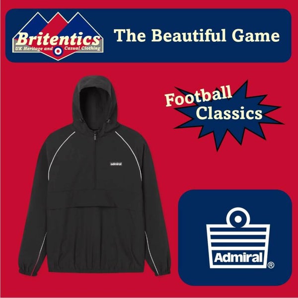 Admiral Mercury Windcheater Jacket Black - ADM08