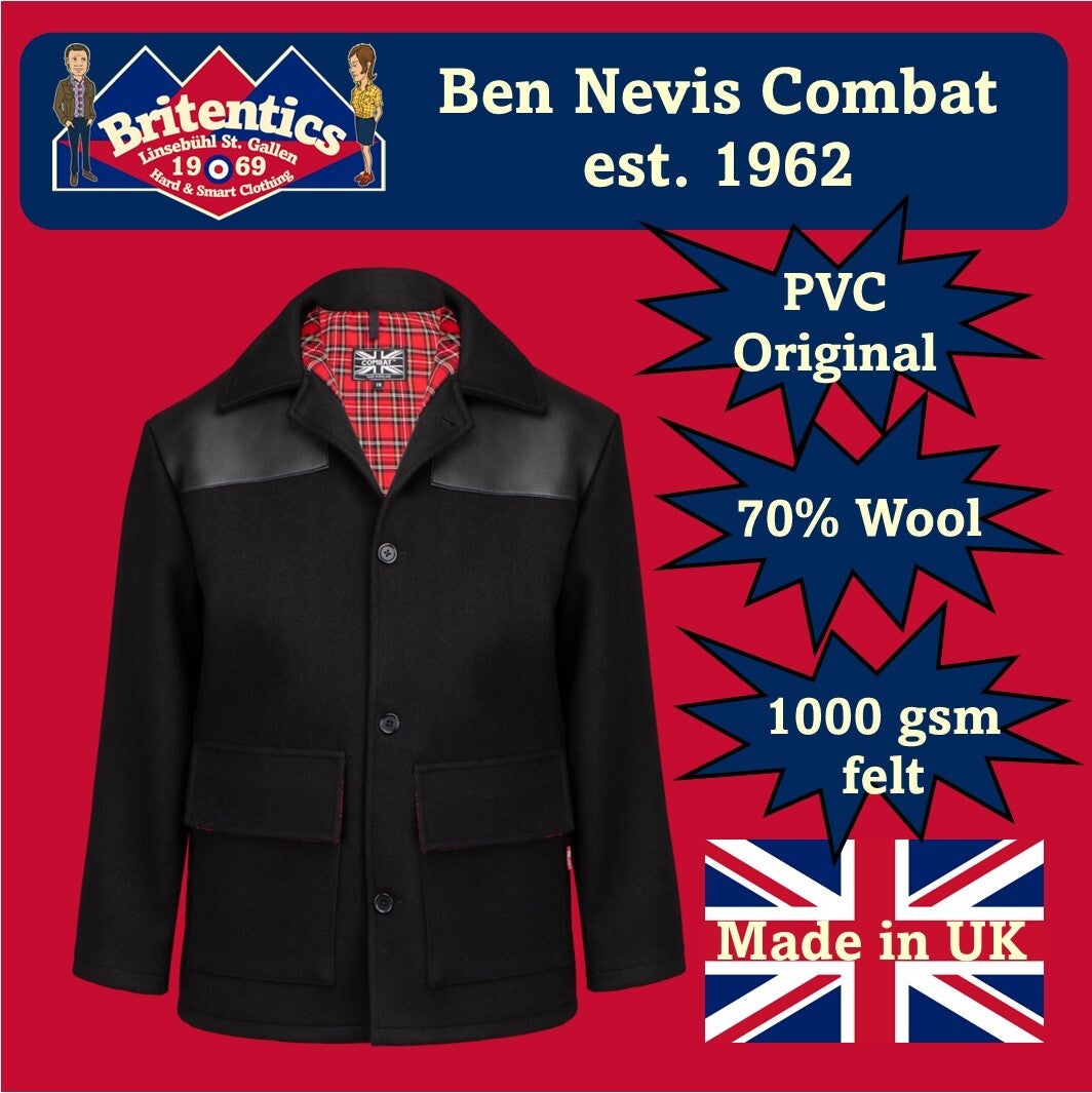 Ben Nevis Combat Donkey PVC Jackets Black - BNC01
