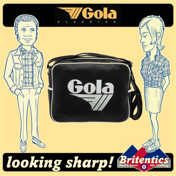 Gola Bag Redford Black White - GOL11