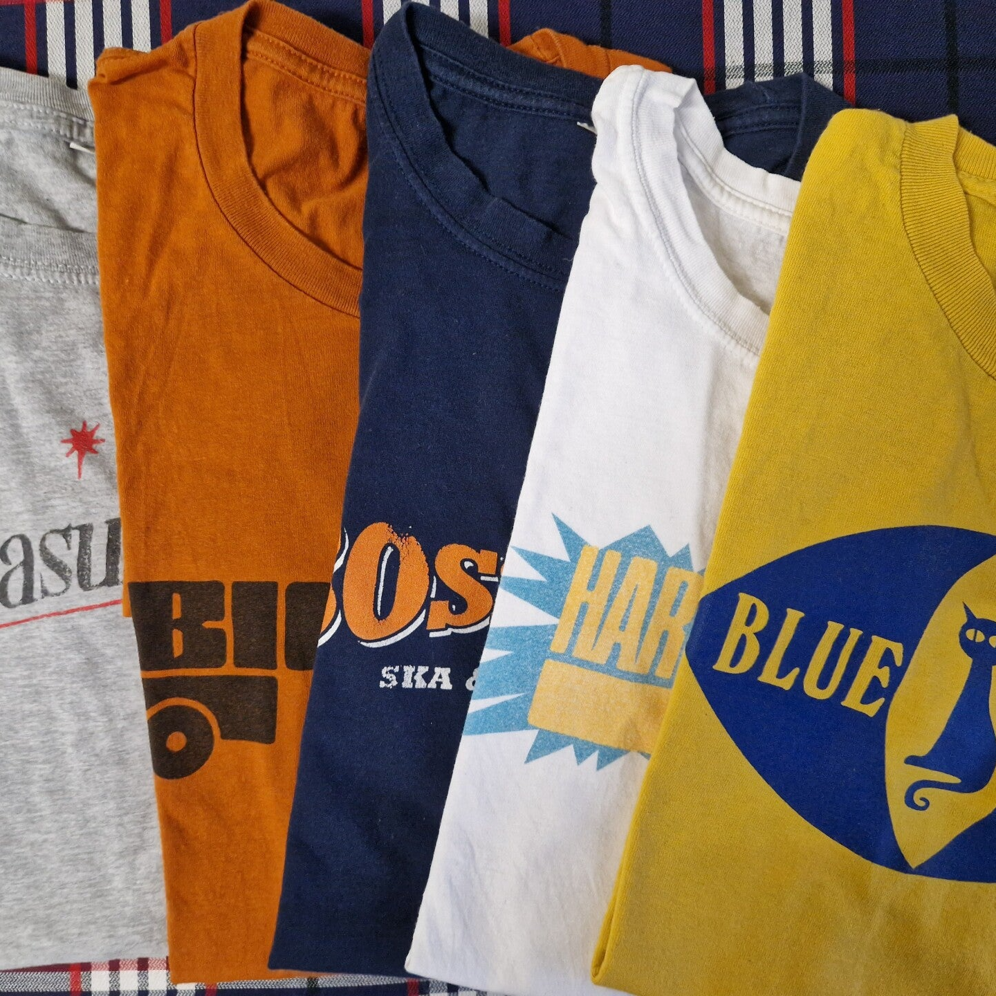 5 T-Shirts Reggae/Ska Grösse S BLF06