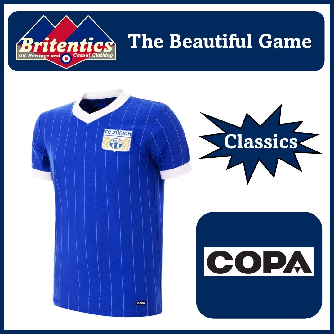 Copa - FC Zürich 1981 Away Retro Football Shirt COP02