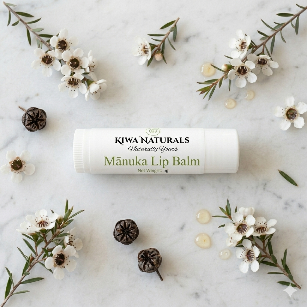 Kiwa Naturals Mānuka Lip Balm