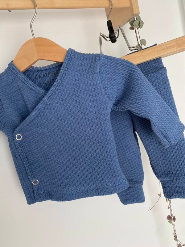 Newborn setje, 'stof naar keuze' broekje + shirtje