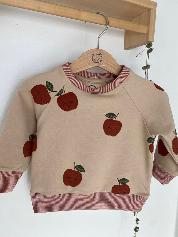 Sweater 62/68 'Appeltje’