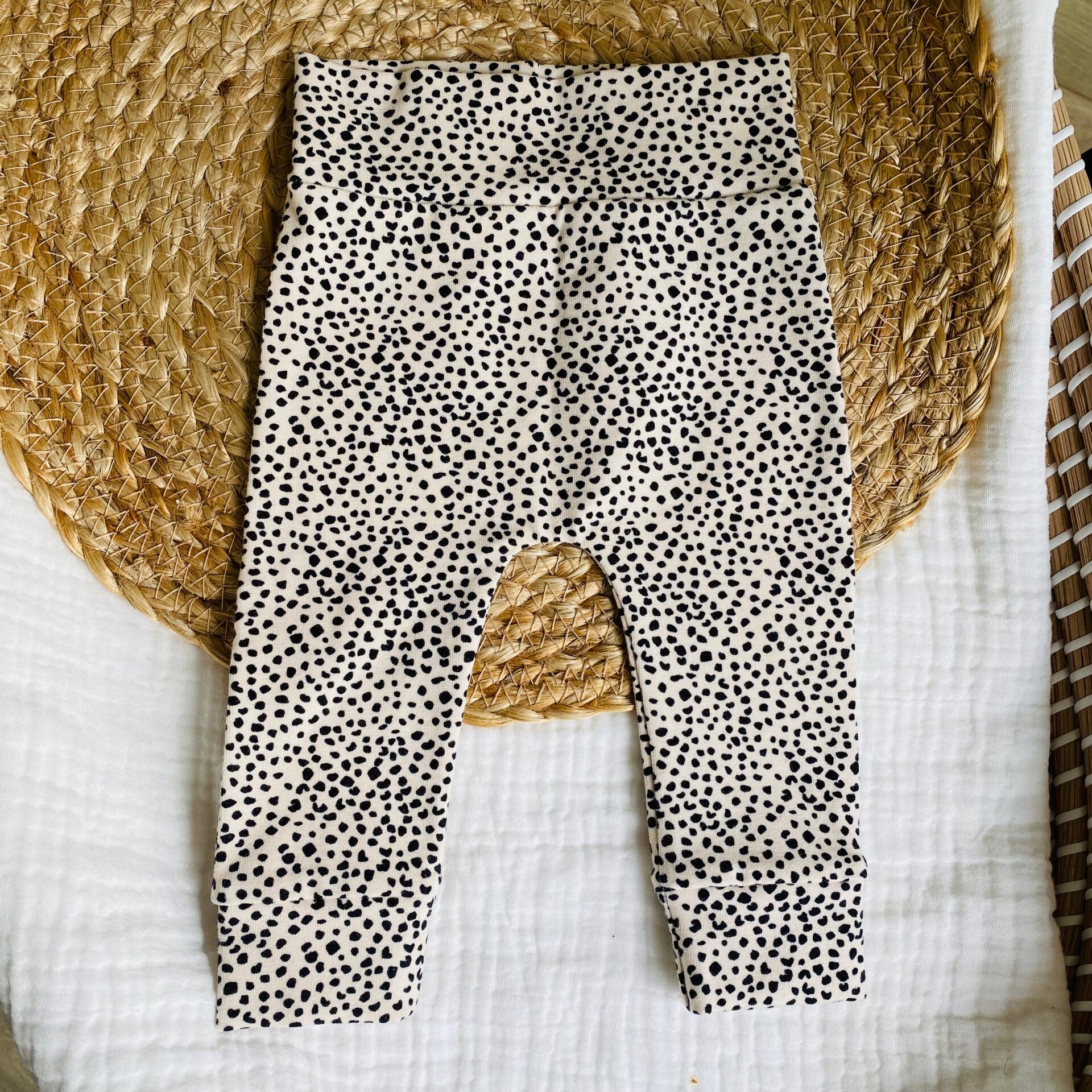 Newborn broekje 62 'Baggy stippen