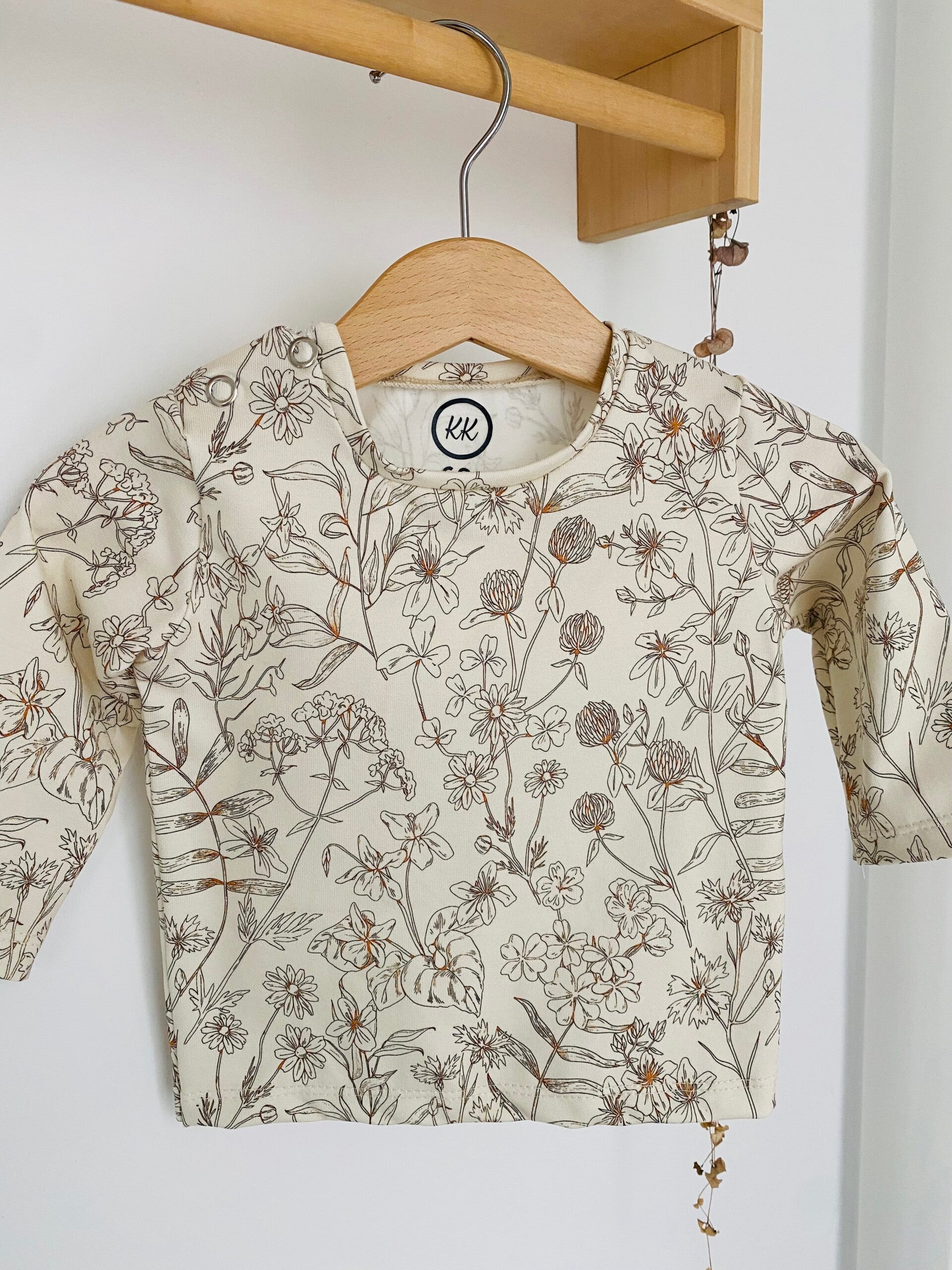 Basic Long sleeve ‘Droogbloemen ‘