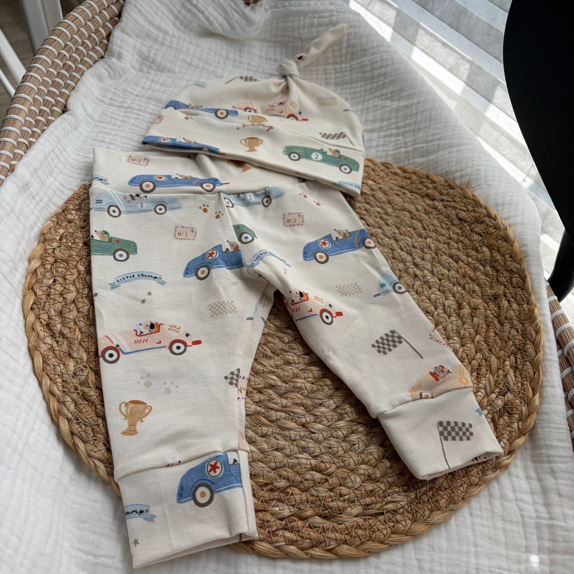 Newborn setje 'Race auto's'