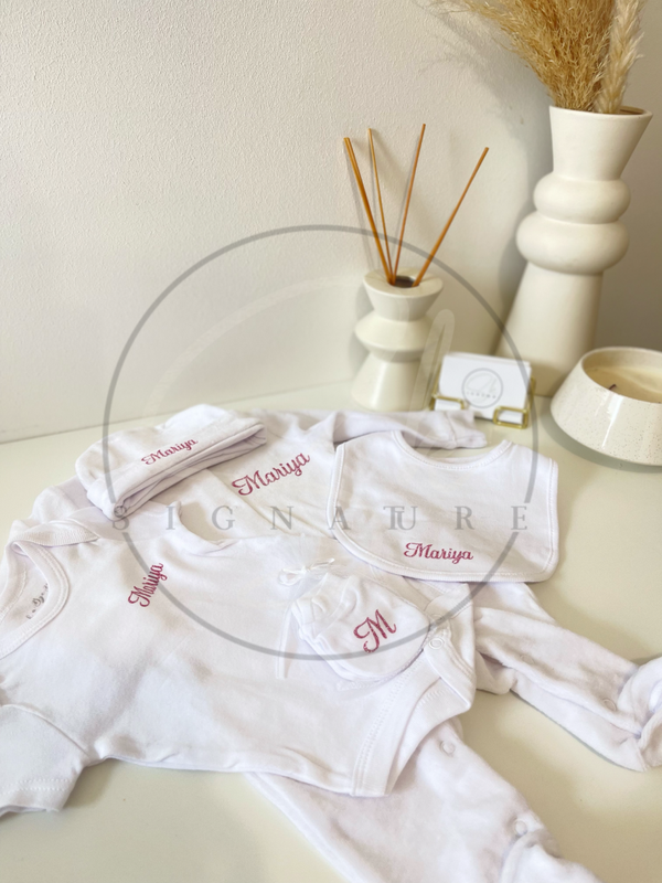 Set naissance coton