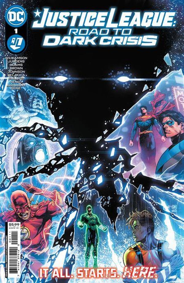 Justice League road to Dark Crisis #1
