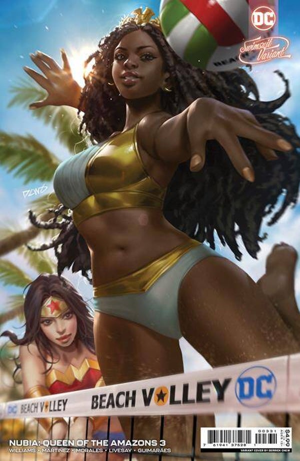 Nubia Queen of the Amazons #3 Swimsuit Variant