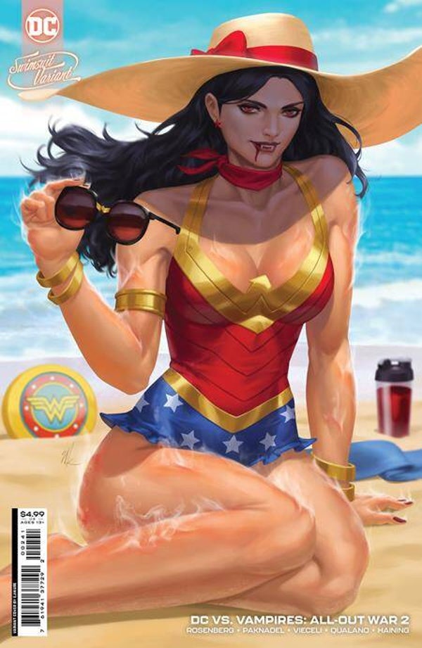 DC vs. Vampires all-out war #2 Swimsuit Variant