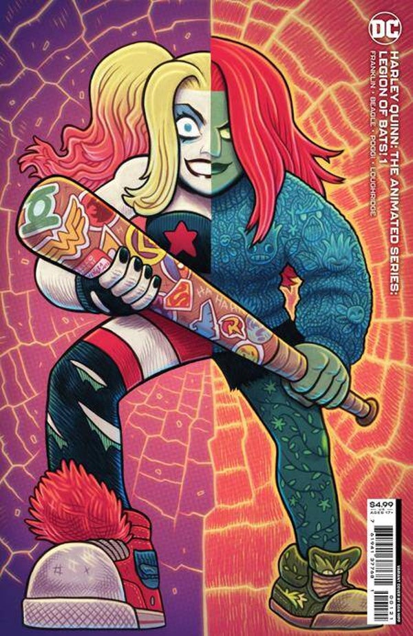 Harley Quinn the animated series Legion of bats #1 Variant