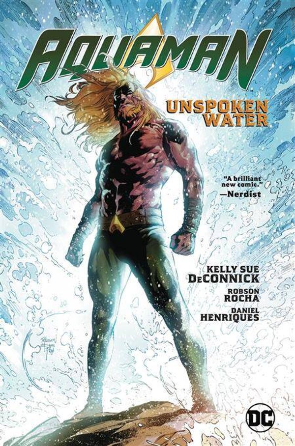 Aquaman Unspoken water Hardcover
