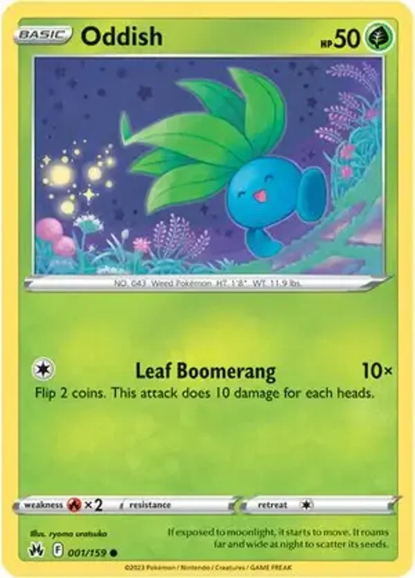 1/159 Oddish CZ