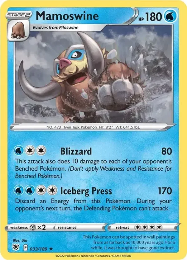 33/189 Mamoswine SWSH10