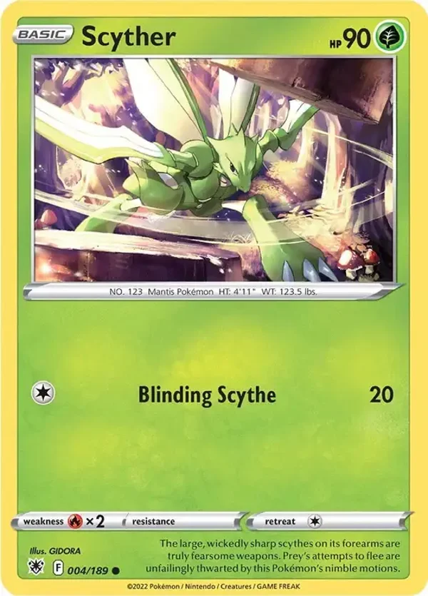 4/189 Scyther SWSH10