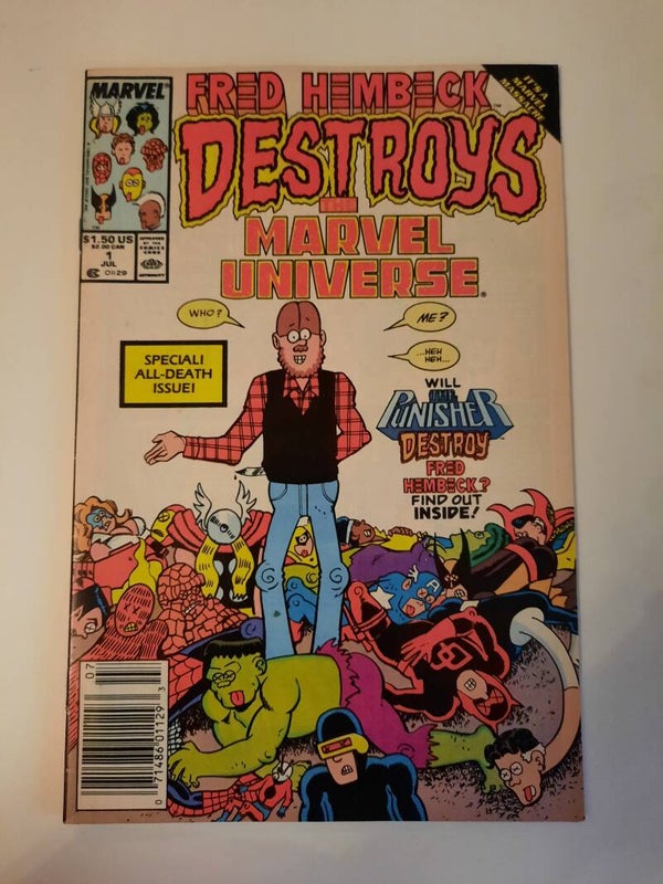 Fred Hembeck destroys the Marvel universe Vol.1 #1